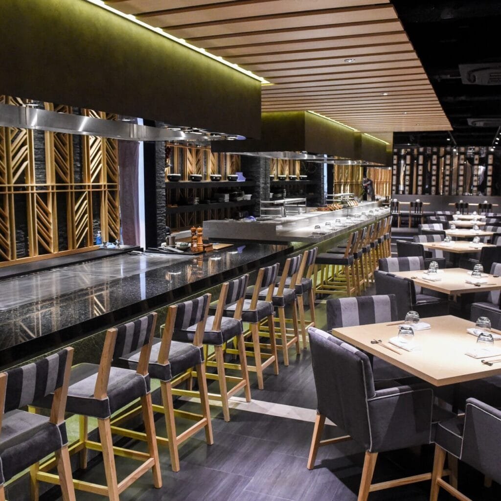 Interior design services for commercial restaurant fit out