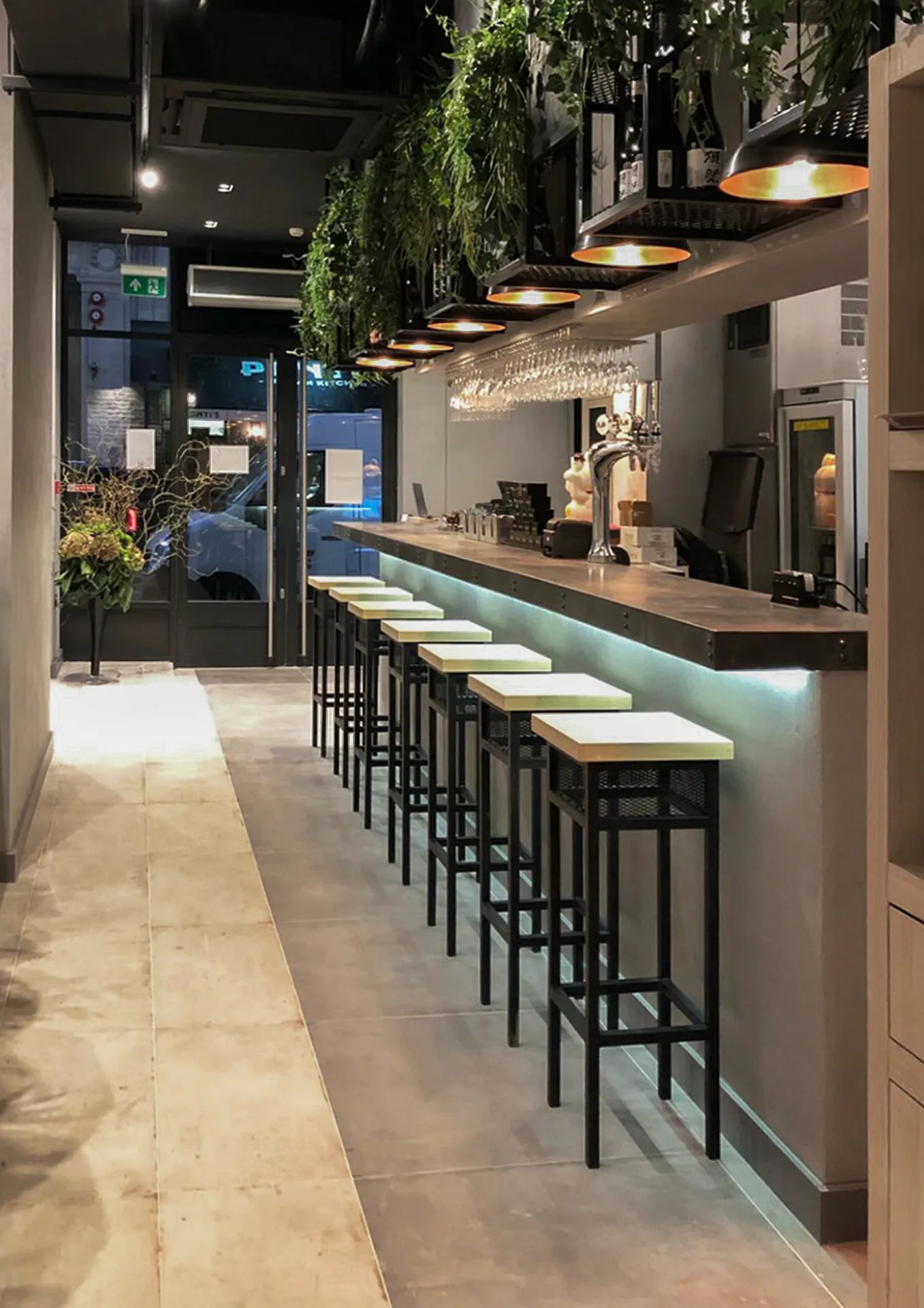 Kintan Japanese BBQ Oxford Street restaurant fit-out by LCC