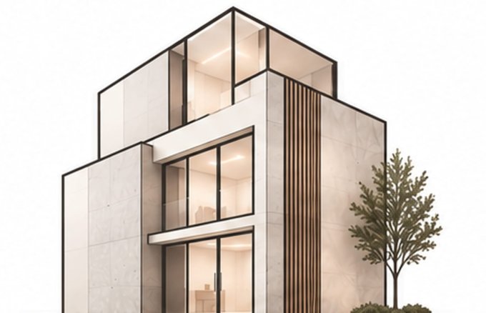 Office and commercial fit-out illustration – LCC London