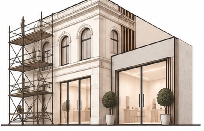 Residential refurbishment illustration – LCC London
